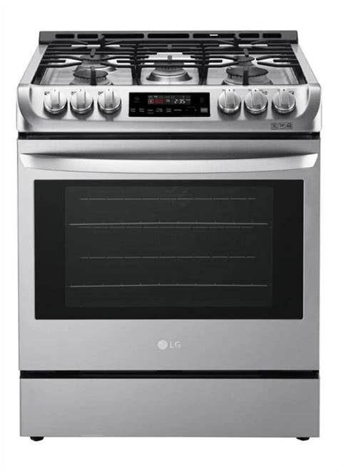 home depot lg gas stove top
